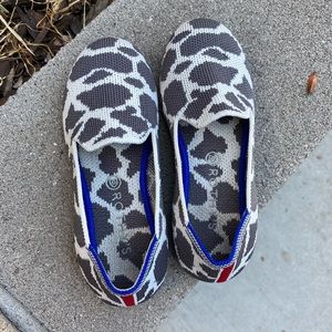 Rothys cowgirl print size 11 little girl